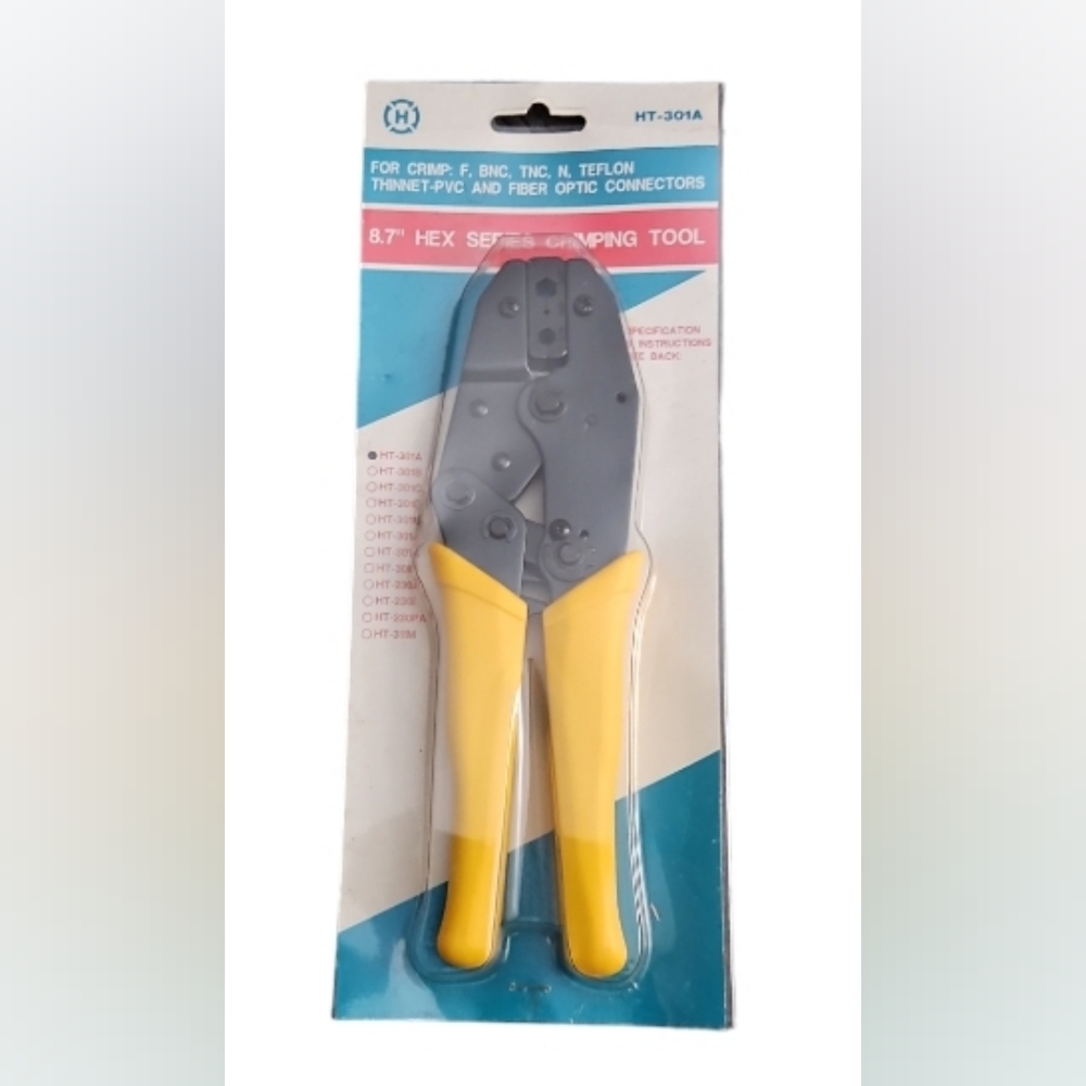 BNC ratcheting tool for RG-59"